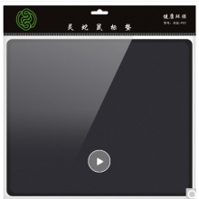 靈蛇 鼠標墊 游戲鼠標墊 電腦辦公桌鍵盤墊 精密包邊 防滑 可水洗 P01黑色